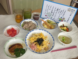 ひな祭り　お食事会